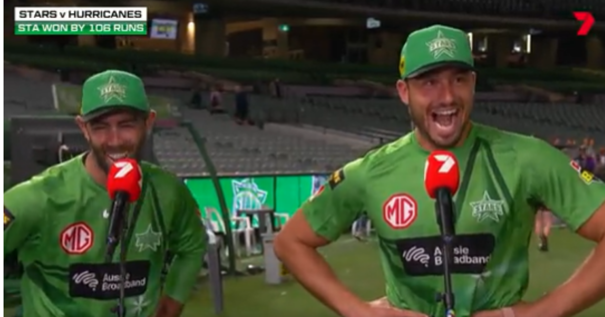 BBL 2021-22: Watch- Marcus Stoinis' Hilarious Reaction On Glenn Maxwell ...