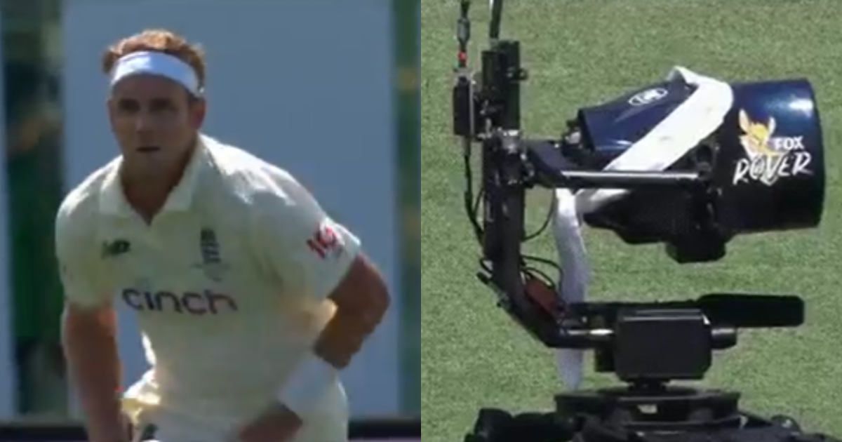 AUS vs ENG: Watch – Australian Broadcasters Hilariously Troll Stuart Broad As They Tie A Head Band Around The Rover Camera