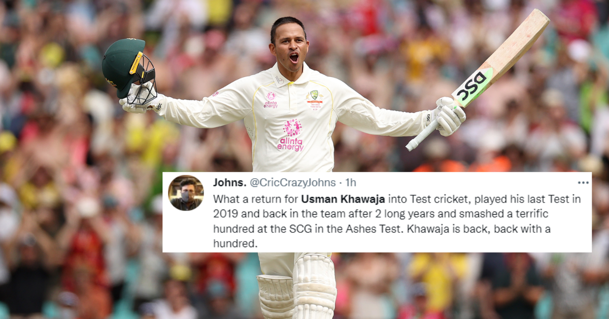 Ashes 2021-22: Twitter Reacts After Usman Khawaja Shatters Century In AUS vs ENG 4th Test, Spectators Give Him Standing Ovation At SCG