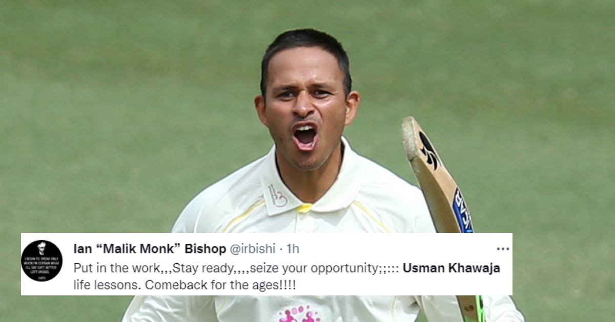 Twitter Reacts To Usman Khawaja's Successive Hundreds In Sydney