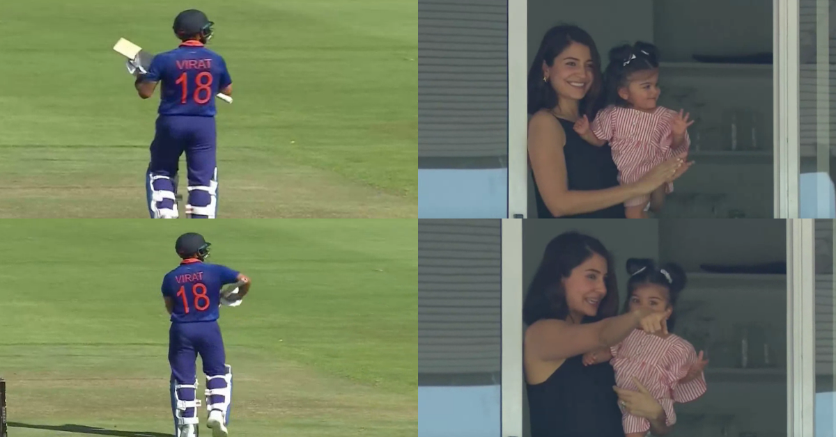 Watch: Virat Kohli Dedicates His Half-Century To Daughter Vamika During 3rd ODI vs South Africa In Cape Town