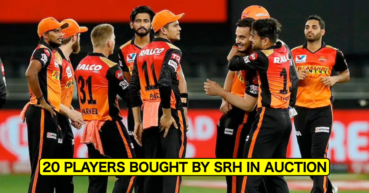 Complete List Of Players Bought By Sunrisers Hyderabad (SRH) In IPL Auction 2022