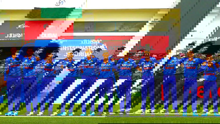 India U19 cricket team.