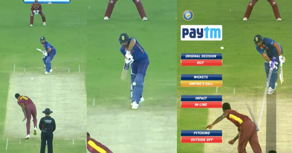 IND vs WI: Watch - Rohit Sharma Falls To Alzarri Joseph After Scoring A Fifty