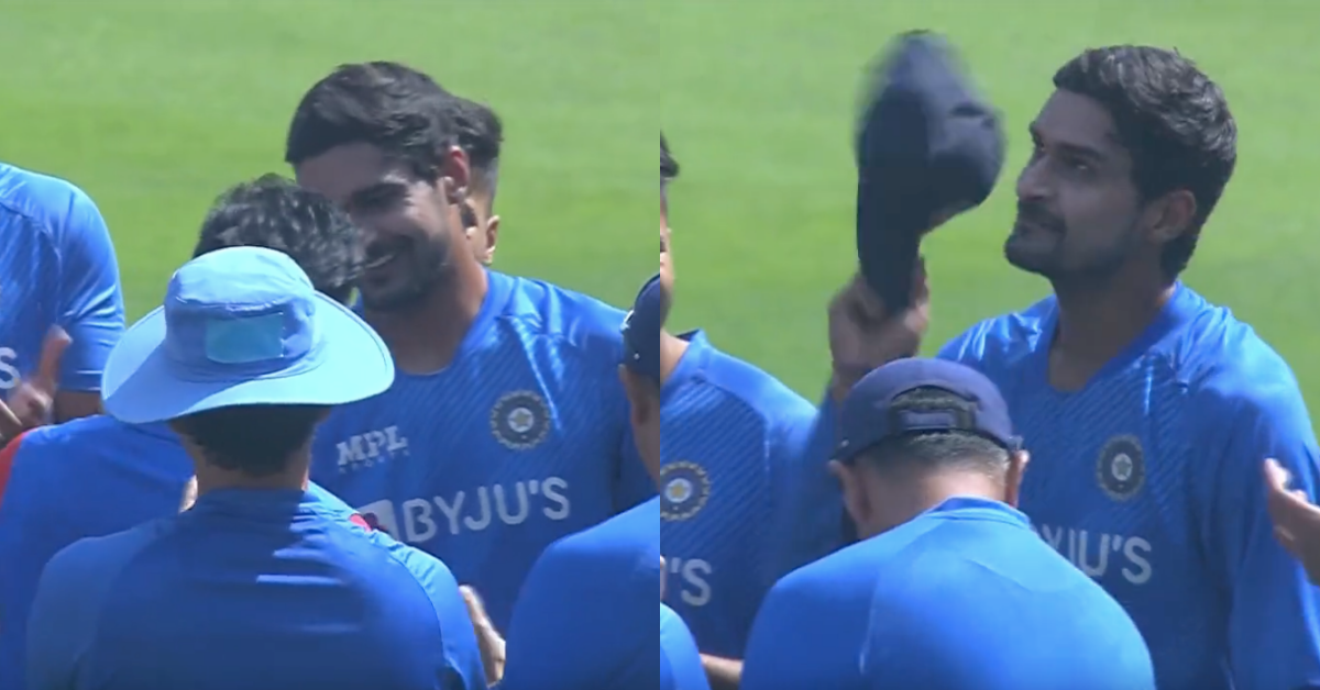 IND vs WI: Watch – Virat Kohli Hands Over Deepak Hooda His ODI Debut Cap