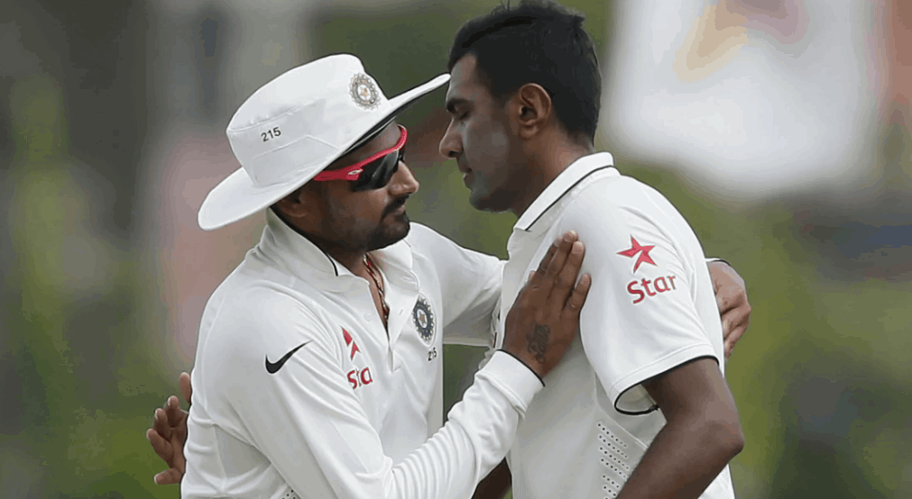 Harbhajan Singh and Ravichandran Ashwin