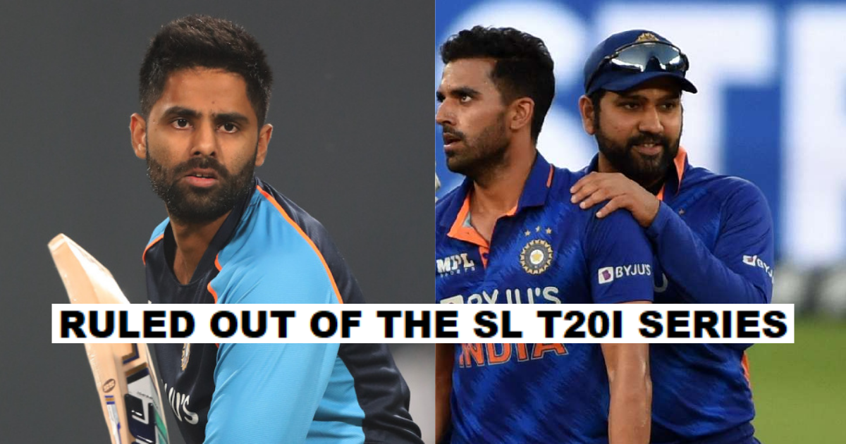 IND vs SL Suryakumar Yadav And Deepak Chahar Ruled Out Of The T20I Series- Reports