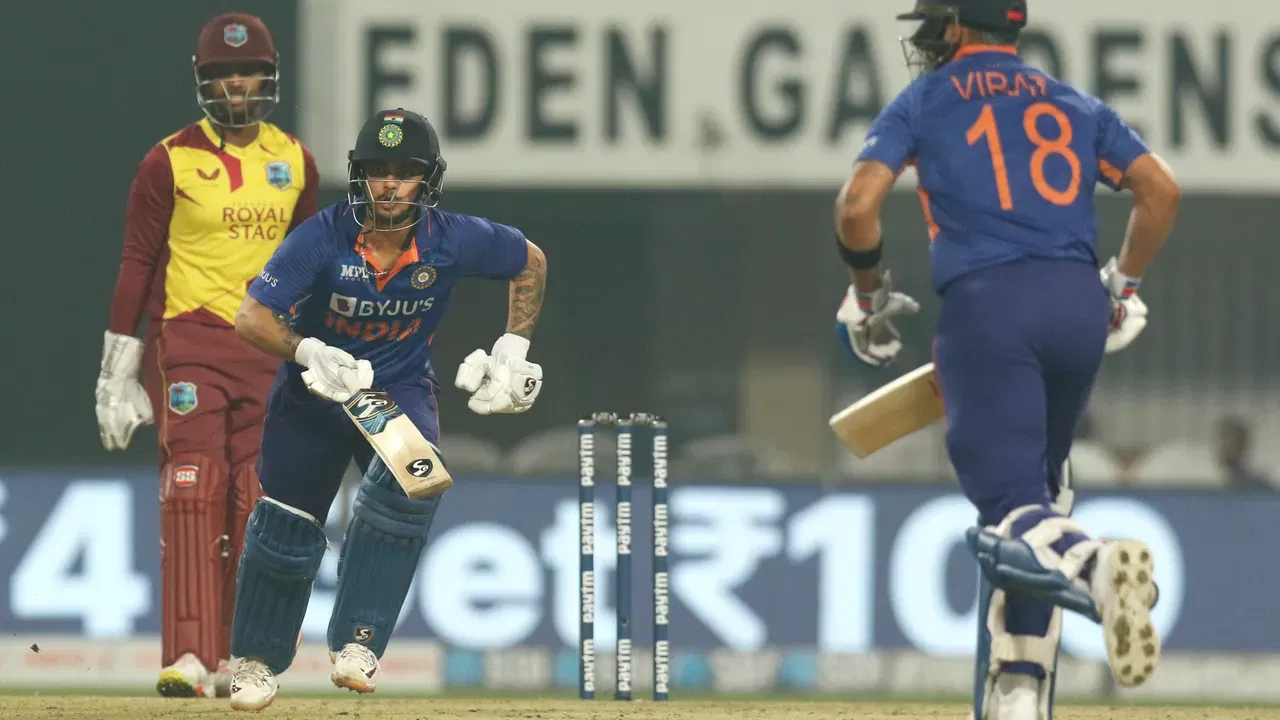 Ishan Kishan and Virat Kohli