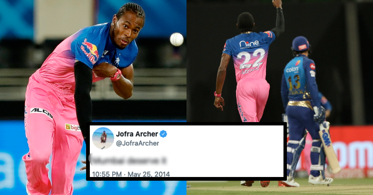 Jofra Archer's Old Tweet Goes Viral After Mumbai Indians Buy Him For 8 Crores In IPL 2022 Auction