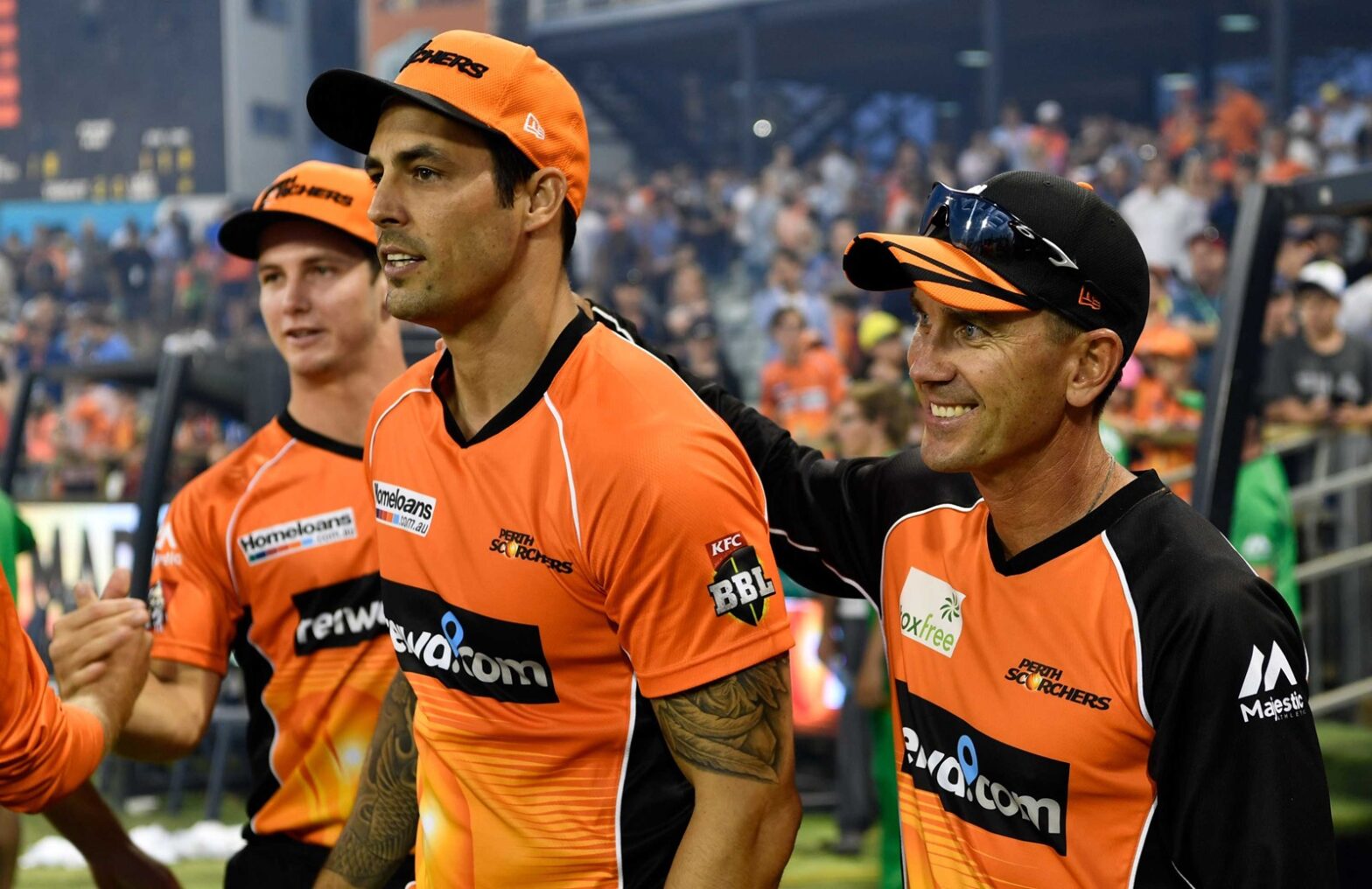 Justin Langer-Mitchell Johnson