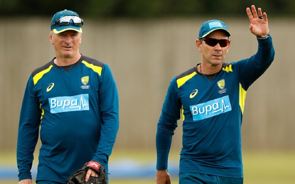 Justin Langer-Steve Waugh