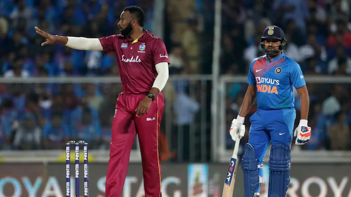 Rohit Sharma and Kieron Pollard