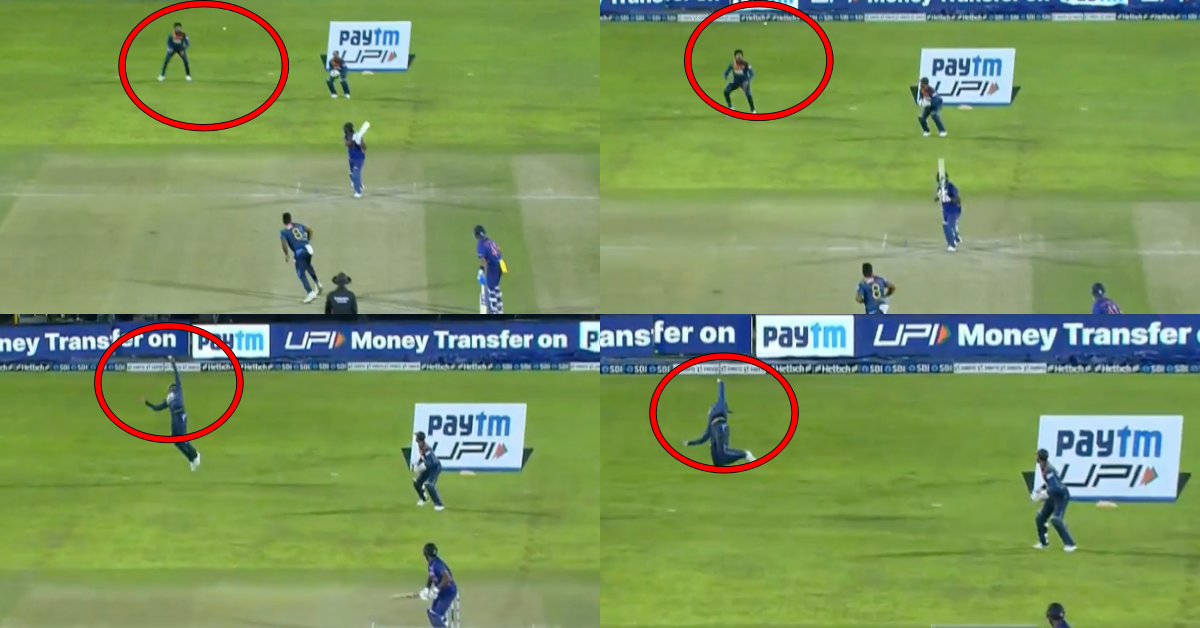 IND vs SL: Watch – Binura Fernando Grabs An Exceptional Catch To Dismiss Sanju Samson In 2nd T20I