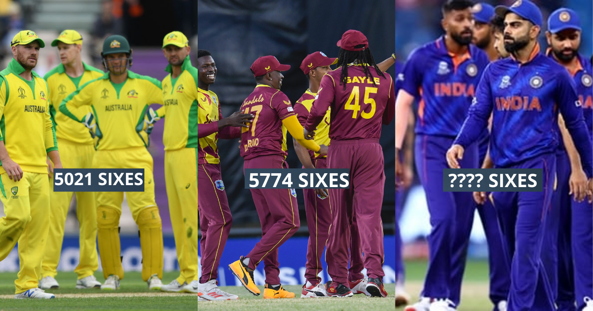 Top 10 Teams With The Most Sixes In International Cricket Across All Formats