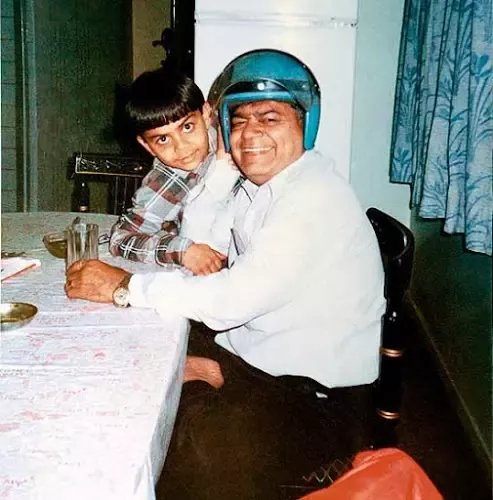 Virat Kohli with his father Prem Kohli. Photo- Instagram