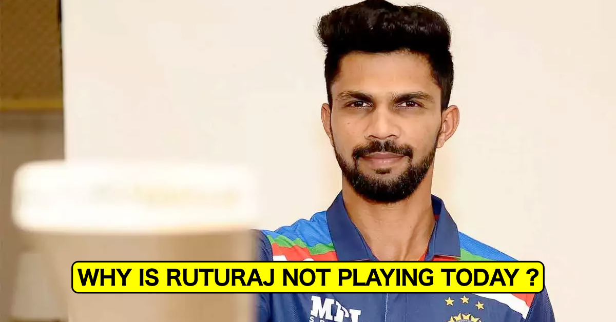 Revealed: Why Ruturaj Gaikwad Is Not Included In India's Playing XI In 1st T20I vs Sri Lanka