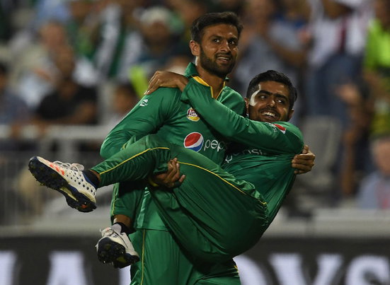 Shoaib Malik and Babar Azam. Photo- Twitter