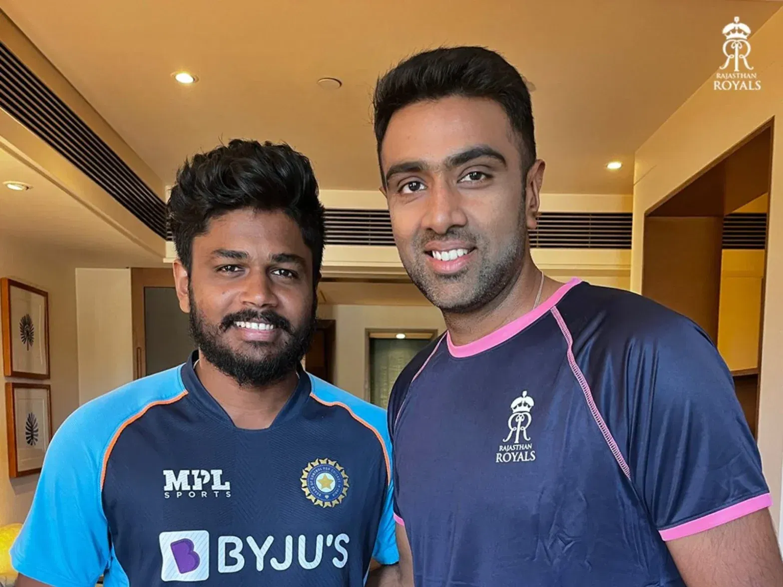 Ravichandran Ashwin and Sanju Samson