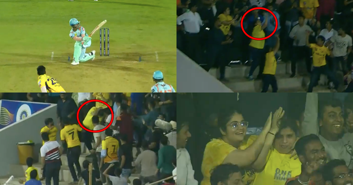 LSG vs CSK: Watch - Ayush Badoni’s Humongous Six Hits A Girl In The Stands In Brabourne Stadium