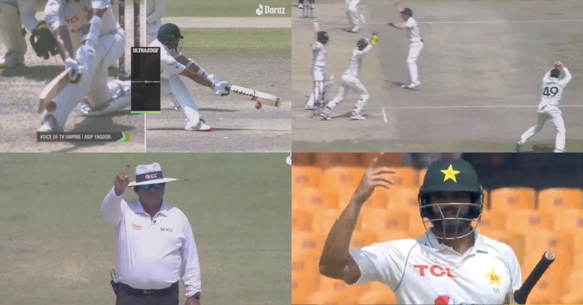PAK vs AUS: Watch – Azhar Ali Furious After Getting Dismissed By Nathan Lyon In Lahore Test, Courtesy Of Controversial Third Umpire Decision