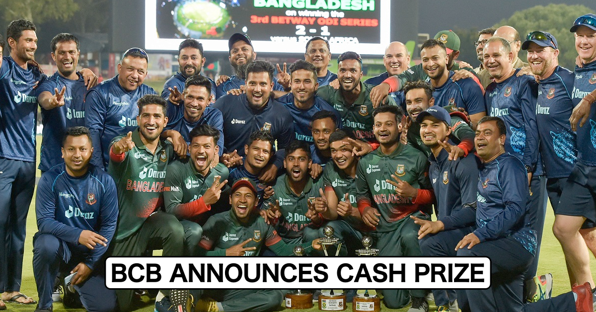 SA vs BAN: BCB To Reward Bangladesh National Team USD 3,50,000 Bonus For Historic Series Win Against South Africa