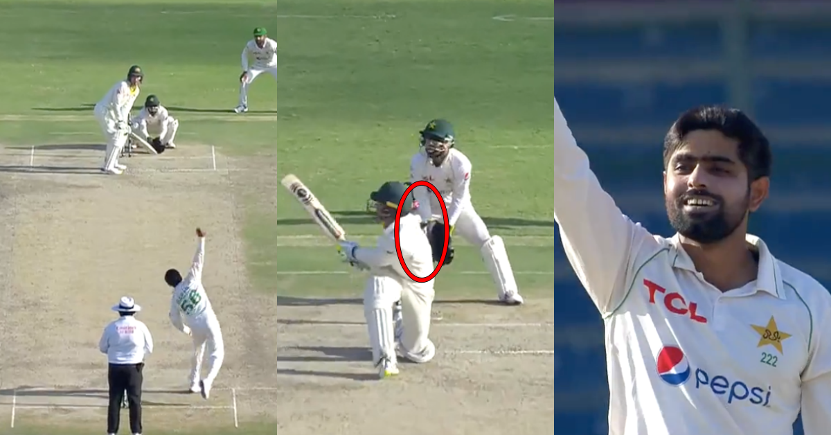 PAK vs AUS: Watch - Babar Azam Denies Alex Carey His Maiden Test Century; Takes Only His 2nd Test Wicket