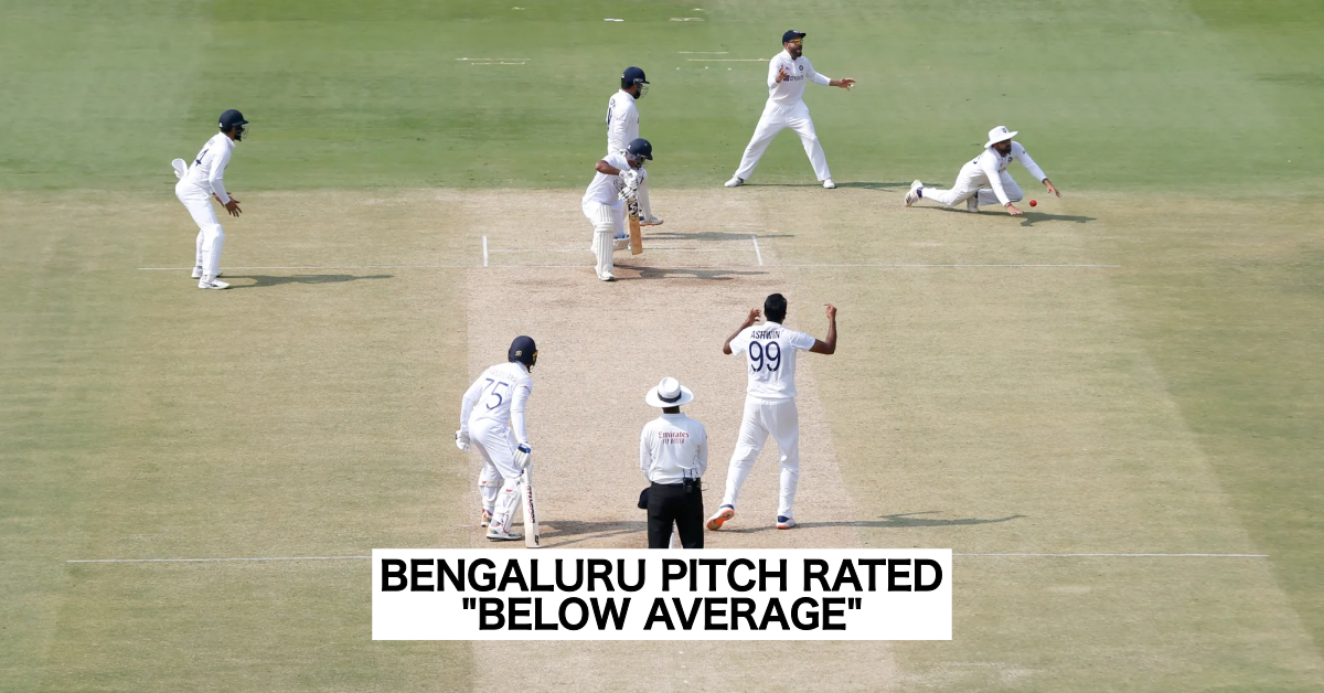 Bengaluru Pitch For 2nd Test Between India & Sri Lanka Rated Below Average By ICC; One Demerit Point Given To M Chinnaswamy Stadium