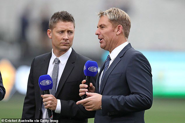 Shane Warne Michael Clarke