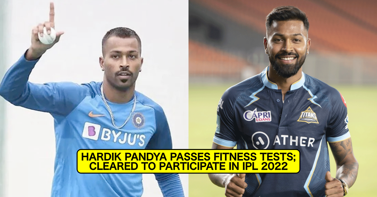Hardik Pandya Bowls At NCA, Passes Yo-Yo Test; Cleared To Participate In IPL 2022