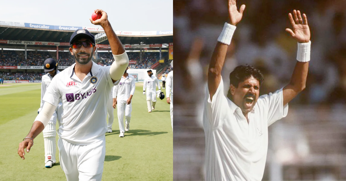 Jasprit Bumrah, Kapil Dev