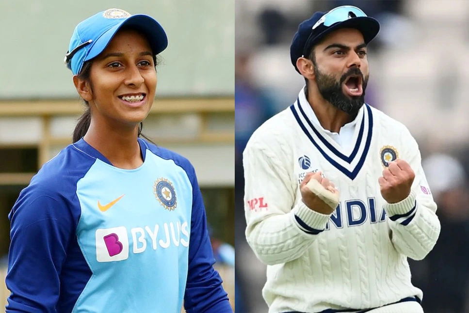 Jemimah Rodrigues, Virat Kohli