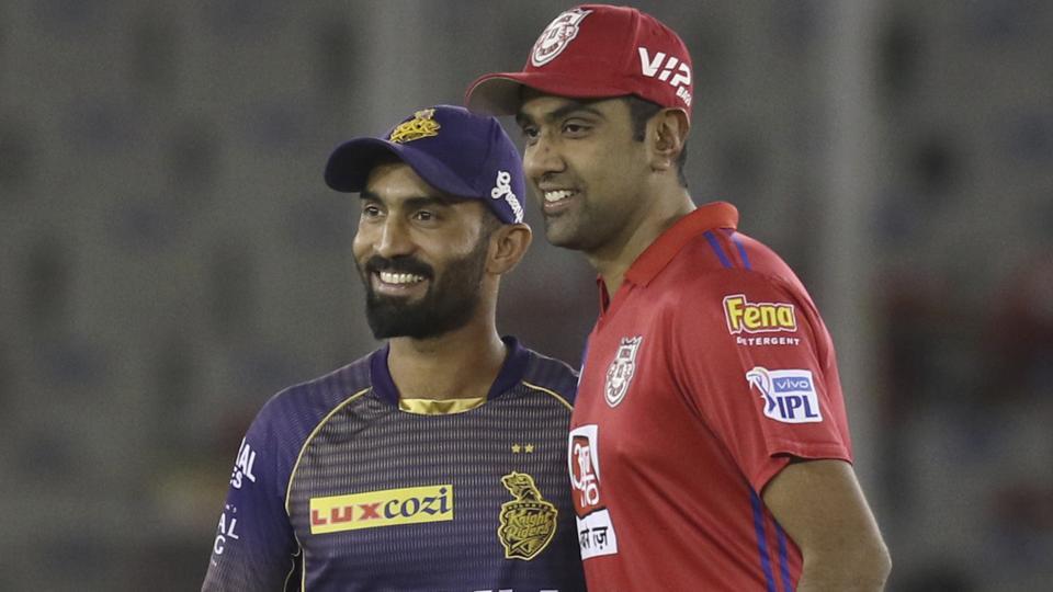 Dinesh Karthik and Ravichandran Ashwin