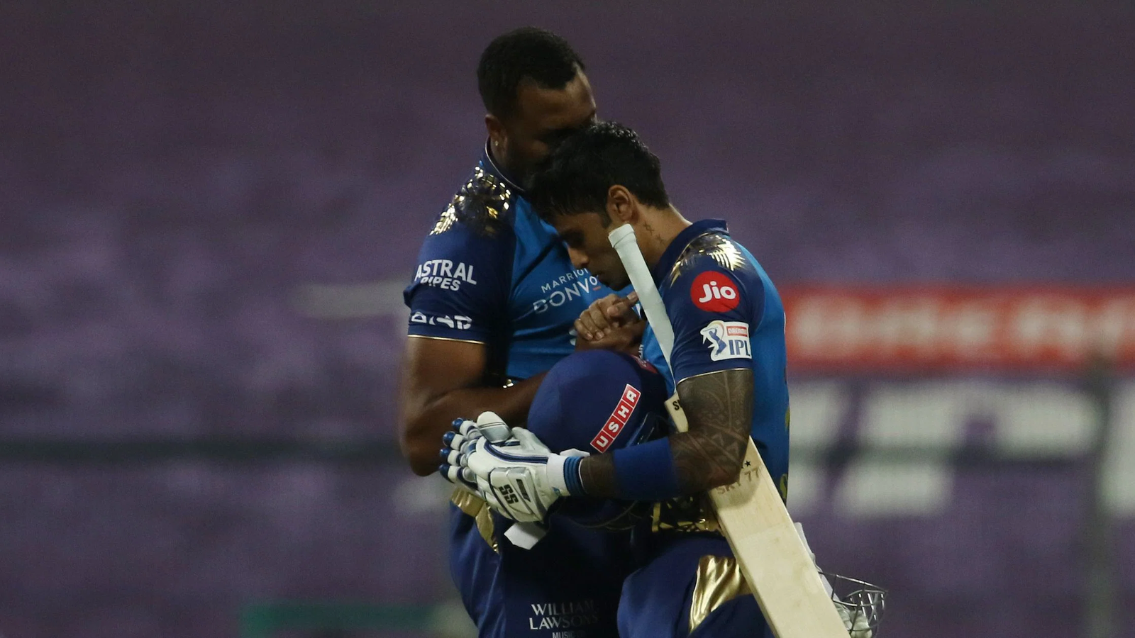 Kieron Pollard and Suryakumar Yadav