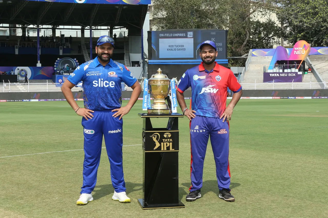 DC vs MI. Photo-IPL