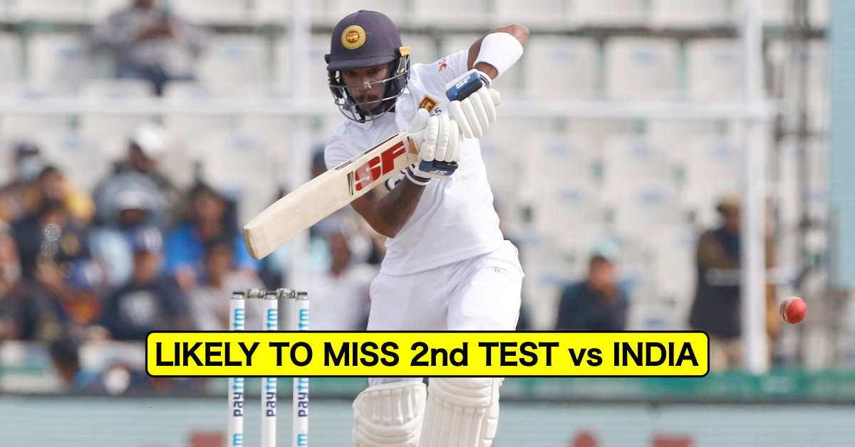 IND vs SL: Sri Lanka Batsman Pathum Nissanka Likely To Miss 2nd Test In Bengaluru - Reports