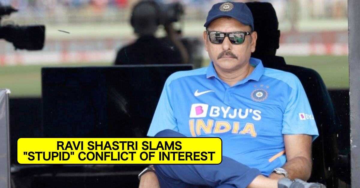 Thanks To Some Stupid Conflict Of Interest Clause - Ravi Shastri On Not Been Able To Commentate During Indian Team Job