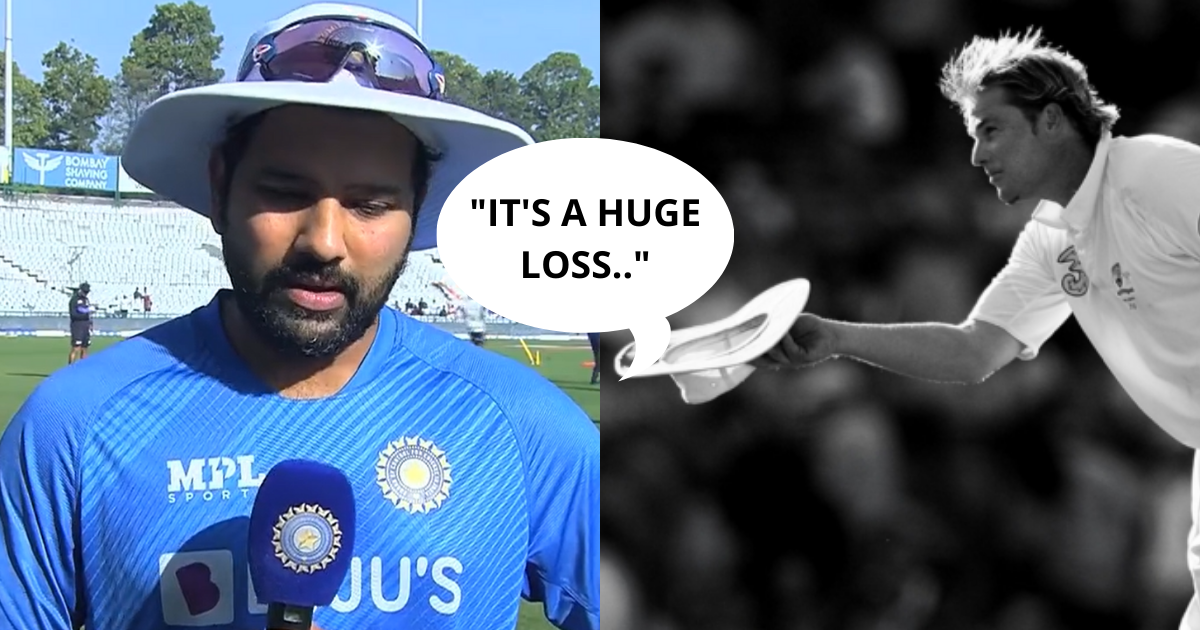 Rohit Sharma Tribute To Shane Warne