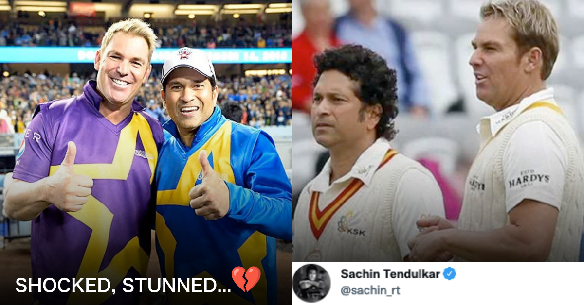 Shocked, stunned & miserable.Gone Too Young! - Sachin Tendulkar Pays Tribute As Shane Warne Passes Away At 52