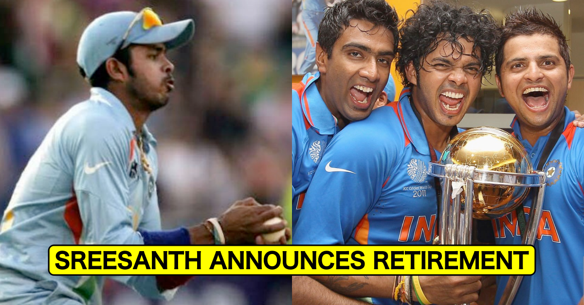 S Sreesanth Officially Announces His Retirement From All Forms Of Cricket
