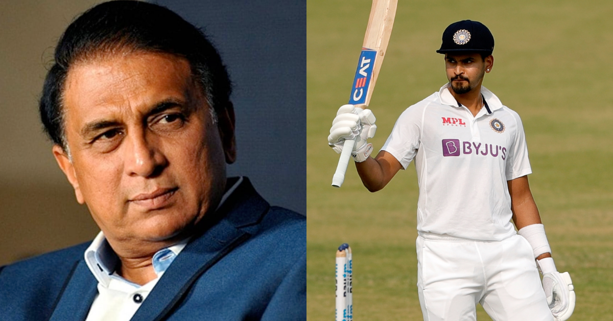 Sunil Gavaskar, Shreyas Iyer