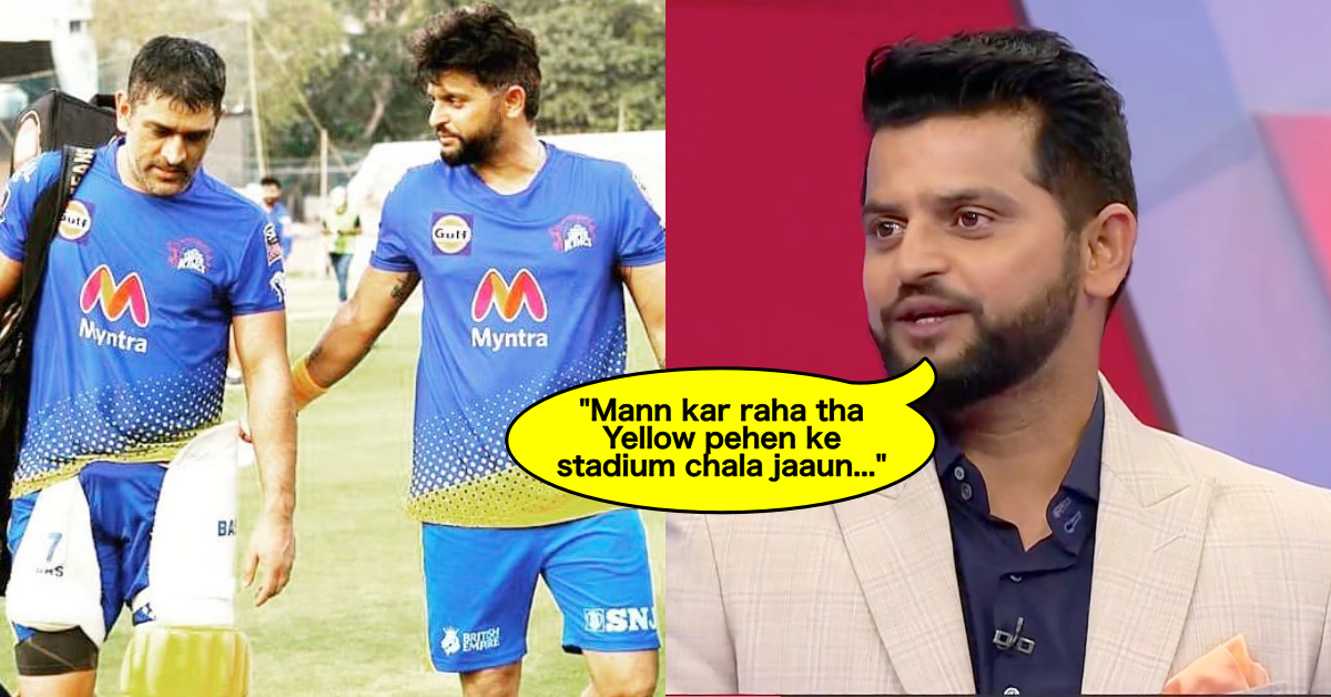 CSK vs KKR: "Mann Kar Raha Tha Yellow Pehen Ke Stadium Chala Jaaun" - Suresh Raina Gets Emotional Ahead Of IPL 2022 Opener