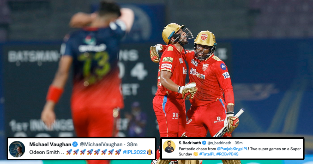 PBKS vs RCB: Twitter Reacts As Punjab Kings Chase Down 206 To Defeat RCB