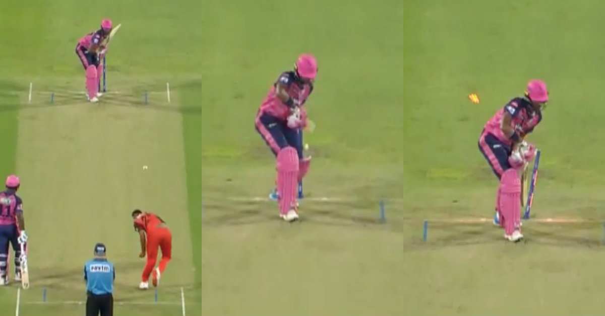 SRH vs RR: Watch – Umran Malik Bamboozles Devdutt Padikkal With A Stunning Delivery In Pune