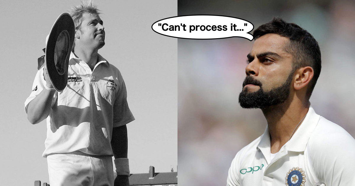 I Cannot Process The Passing Of This Great Of Our Sport - Virat Kohli On Demise Of Shane Warne