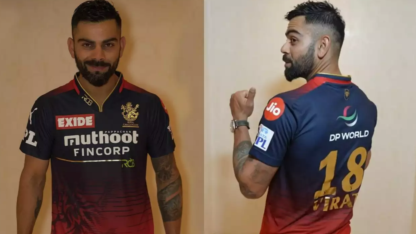 Virat Kohli RCB IPL 2022 Jersey