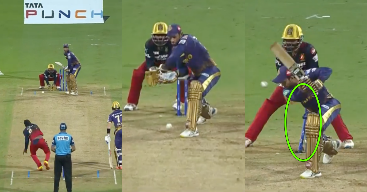 RCB vs KKR: Watch – Wanindu Hasaranga Sends Back Sheldon Jackson For A Golden Duck With His Ripping Googly