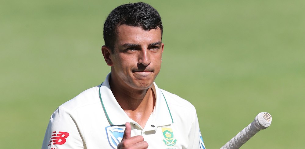 Zubayr Hamza of South Africa during Day 1 of the Castle Lager Test Series cricket match between South Africa and Pakistan at the Wanderers, Johannesburg on 11 January 2019 ©Gavin Barker/BackpagePix