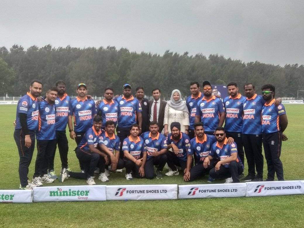 Bangabandhu 4 Nation Physically Challenged Cricket Tournament started in Cox's Bazar, Bangladesh with a spectacular colorful program