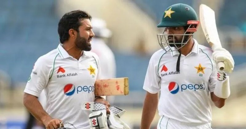 Pakistan's best batting pair Mohammad Azam and Babar Azam (Image Credits: Twitter)