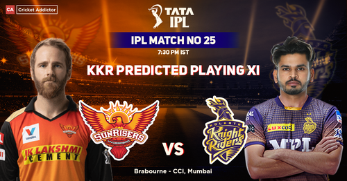 Sunrisers Hyderabad vs Kolkata Knight Riders: Kolkata Knight Riders' Predicted Playing XI Against Sunrisers Hyderbad, IPL 2022, Match 25 SRH vs KKR